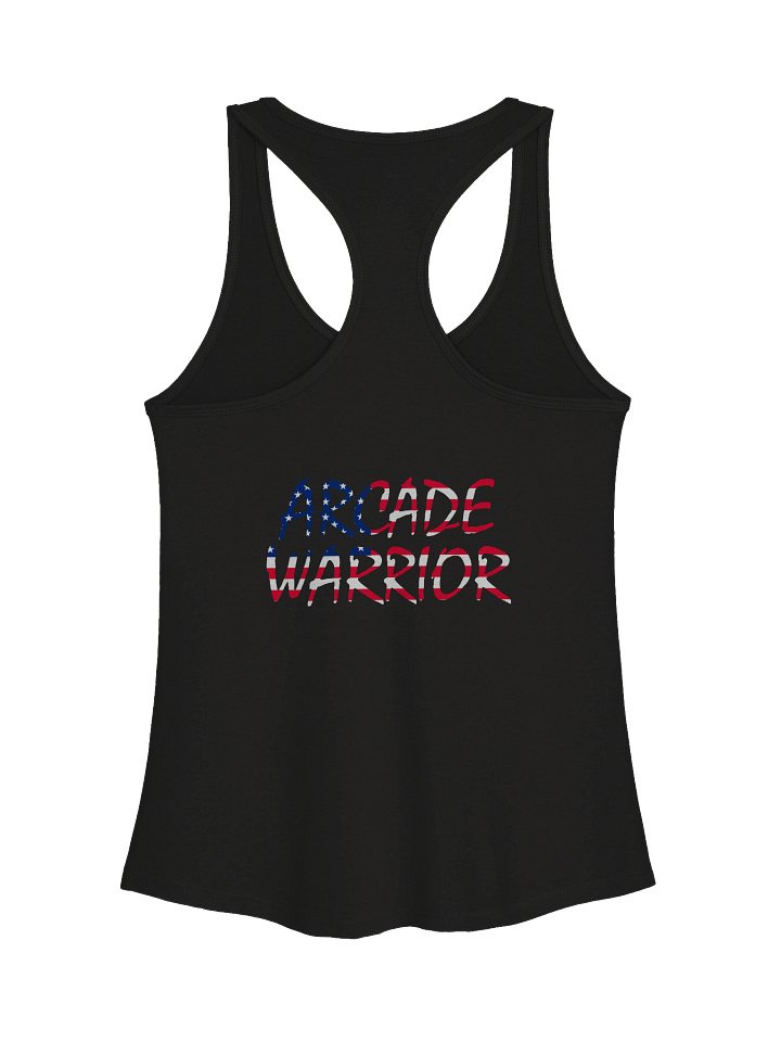Arcade Warrior America 250 Logo Women's Tank Top product image (3)