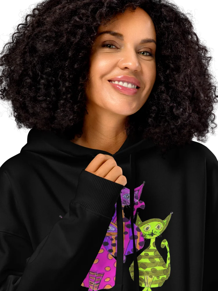 Cosmic Cats Unisex Hoodie product image (7)