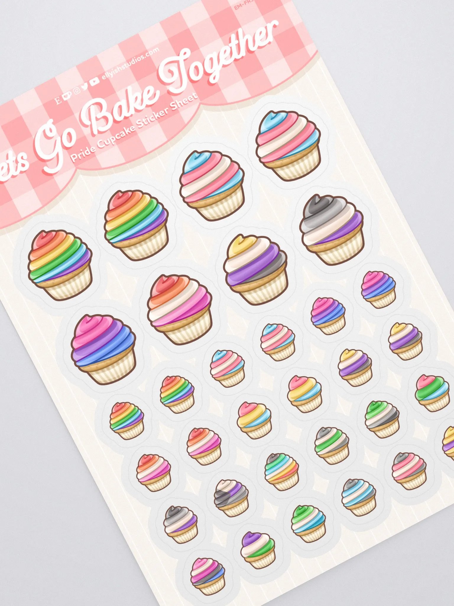 Lets Go Bake Together - Sticker Sheet product image (1)