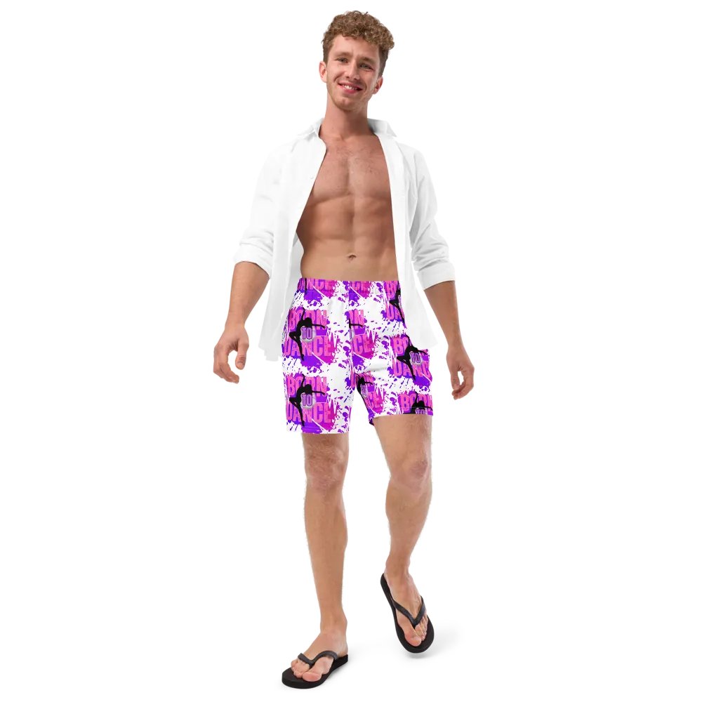 Born to Dance Her Silhouette All-Over Swim Trunks product image (11)