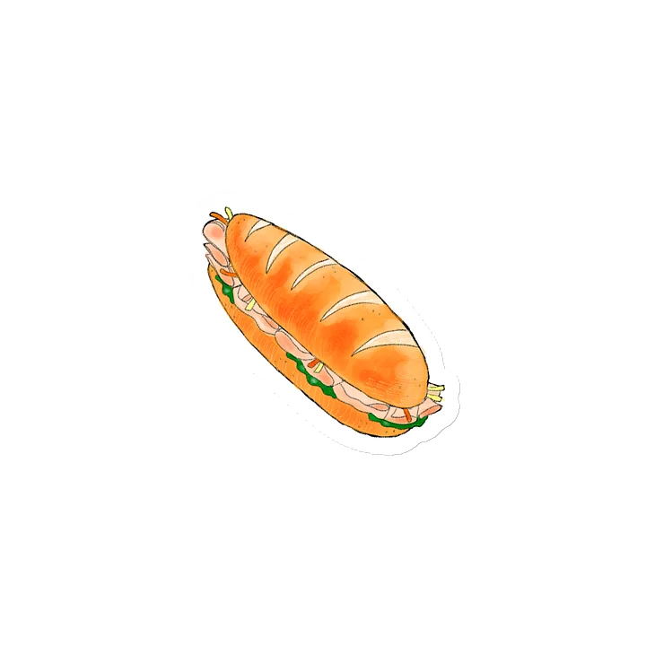 Turkey sub Magnet | Aimant sous-marin à la dinde product image (1)