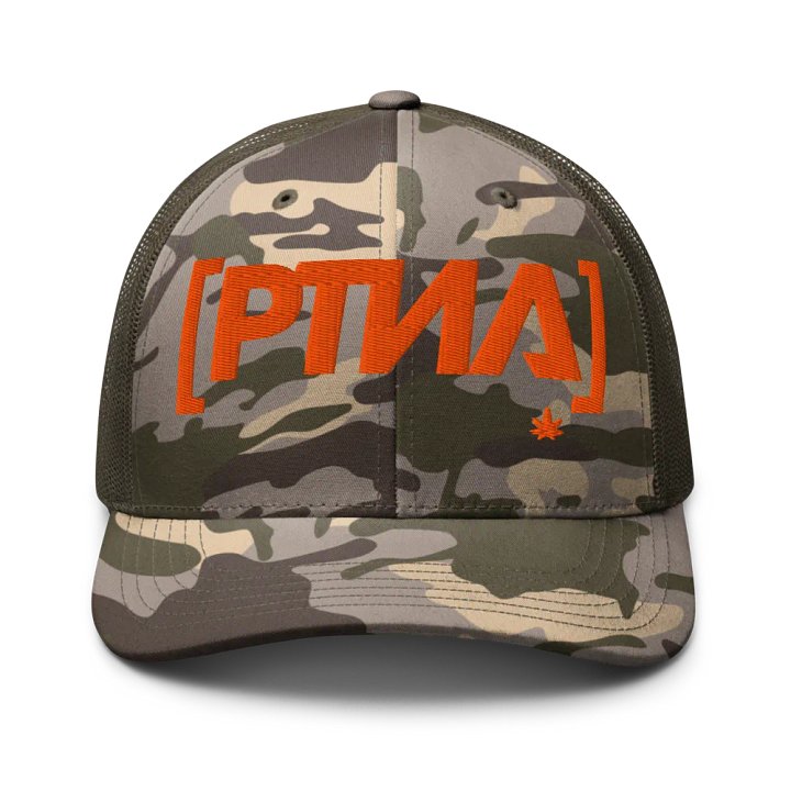 PTNA 420 Camo Trucker Hat product image (1)