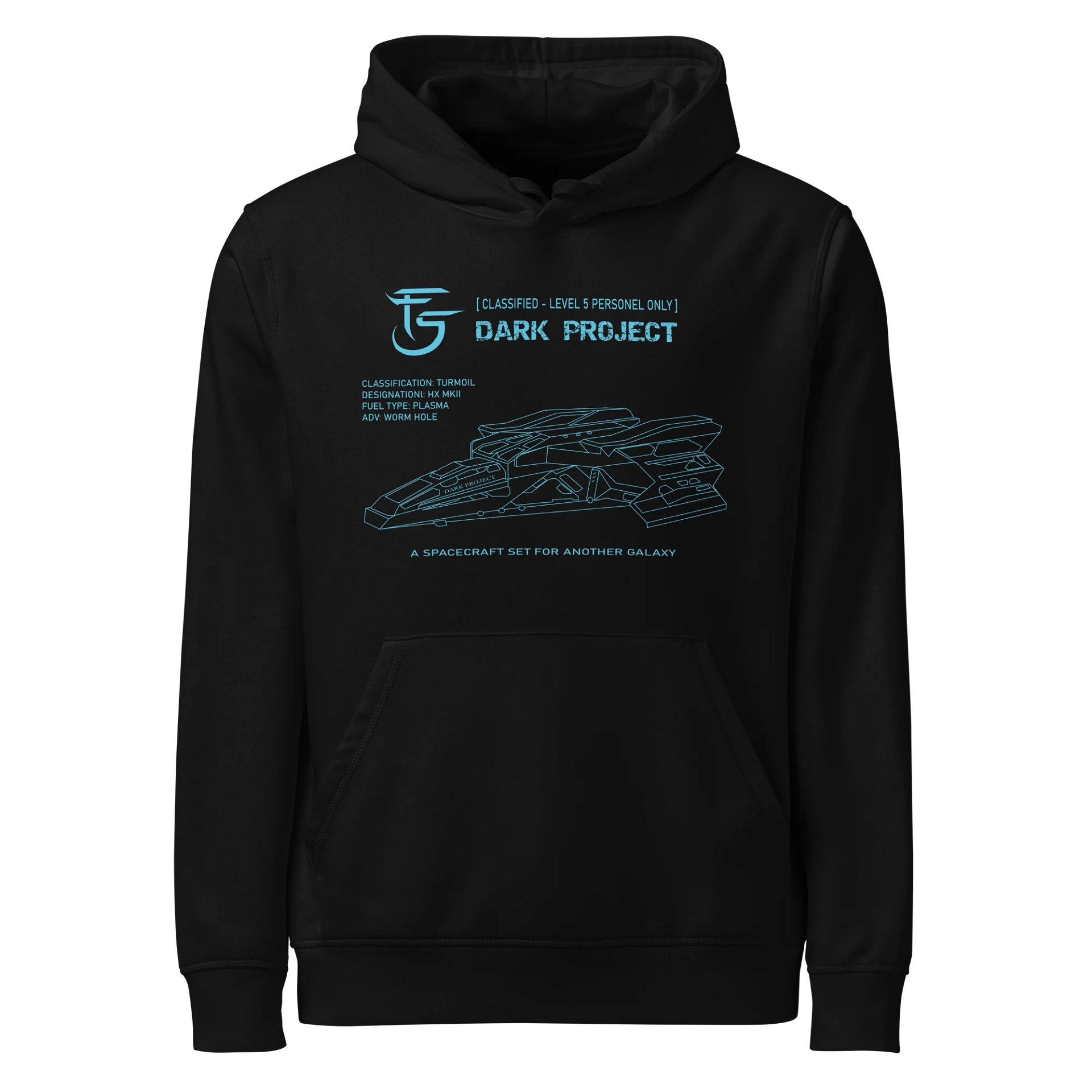 Dark Project Unisex Organic Hoodie product image (1)