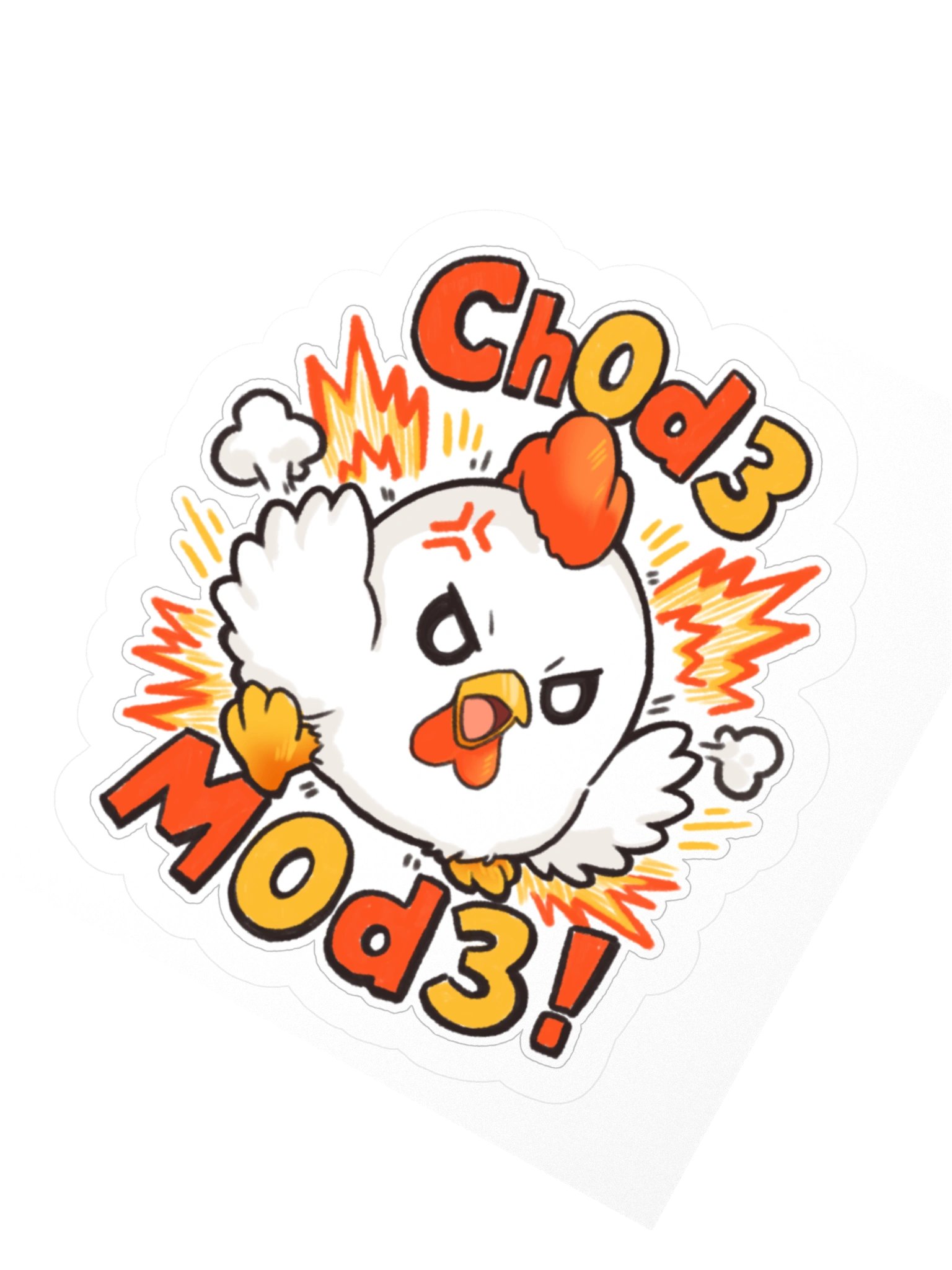 Ch0d3 M0d3! Pal Sticker product image (2)