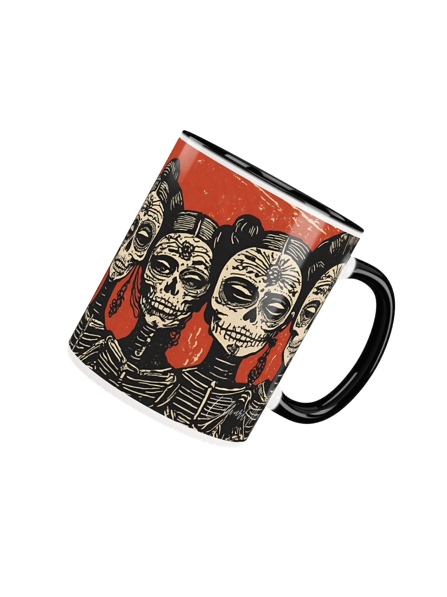 Ornate Skeletons Ceramic Mug product image (13)