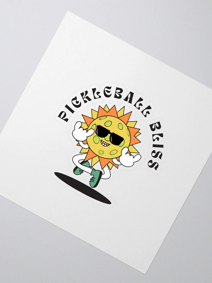 Sunny Pickleball Bliss Sticker Pack product image (2)