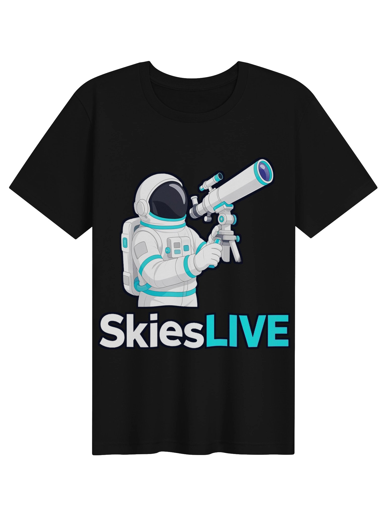 SkiesLIVE Astronaut Supersoft Tee product image (1)