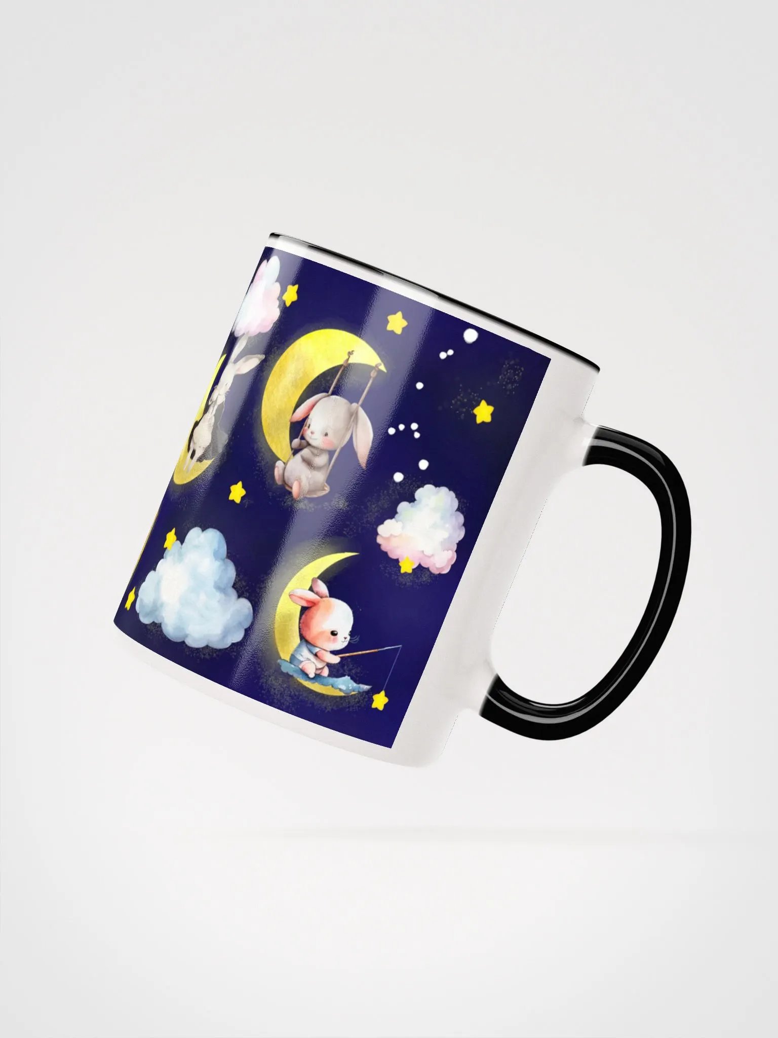 Bunny on the Moon Ceramic Mug 🌙🐰 product image (2)