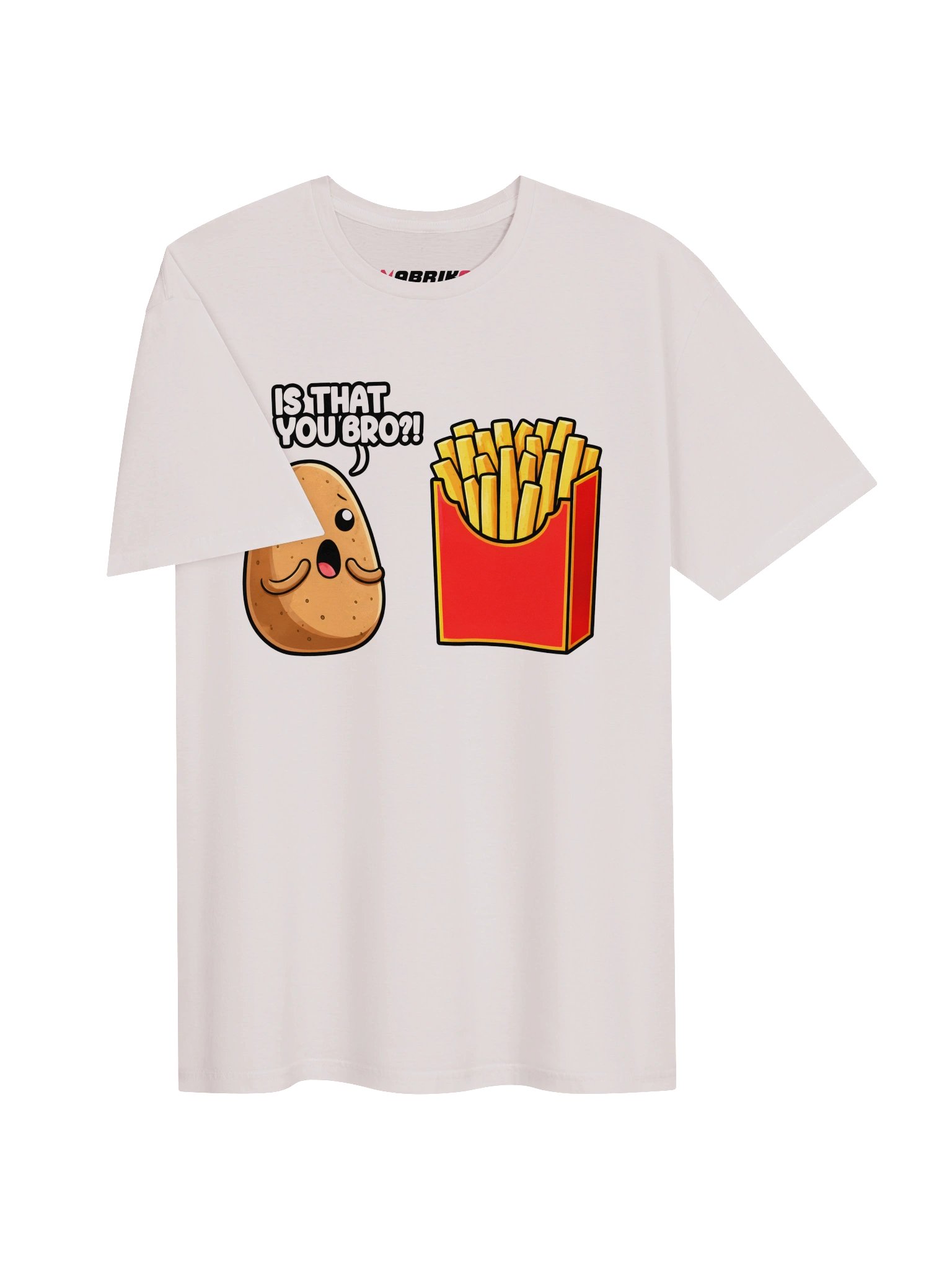 Is That You Bro Funny Potato Fries T-Shirt product image (7)