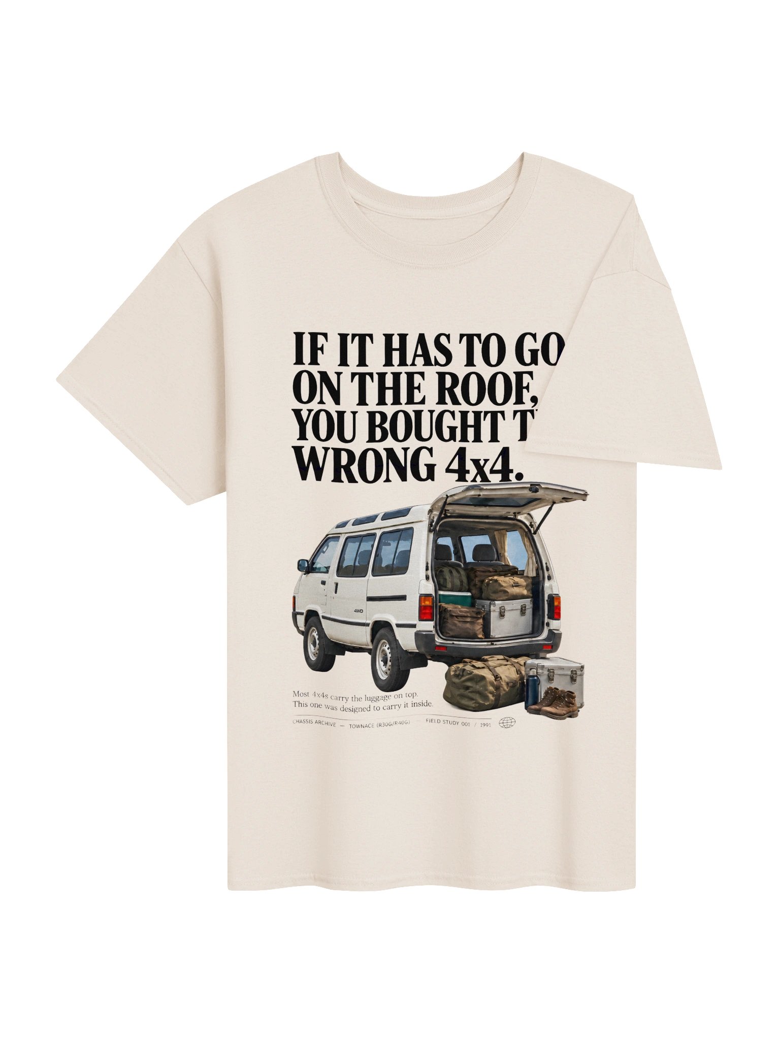 Wrong 4x4: 1991 Toyota TownAce 4WD Tee product image (34)