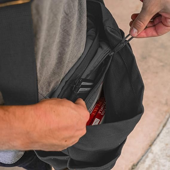 MEEBOY Classic Vintage Messenger Bag - Original Heavyweight Cotton Canvas Shoulder Bag with Upgraded Features product image (3)