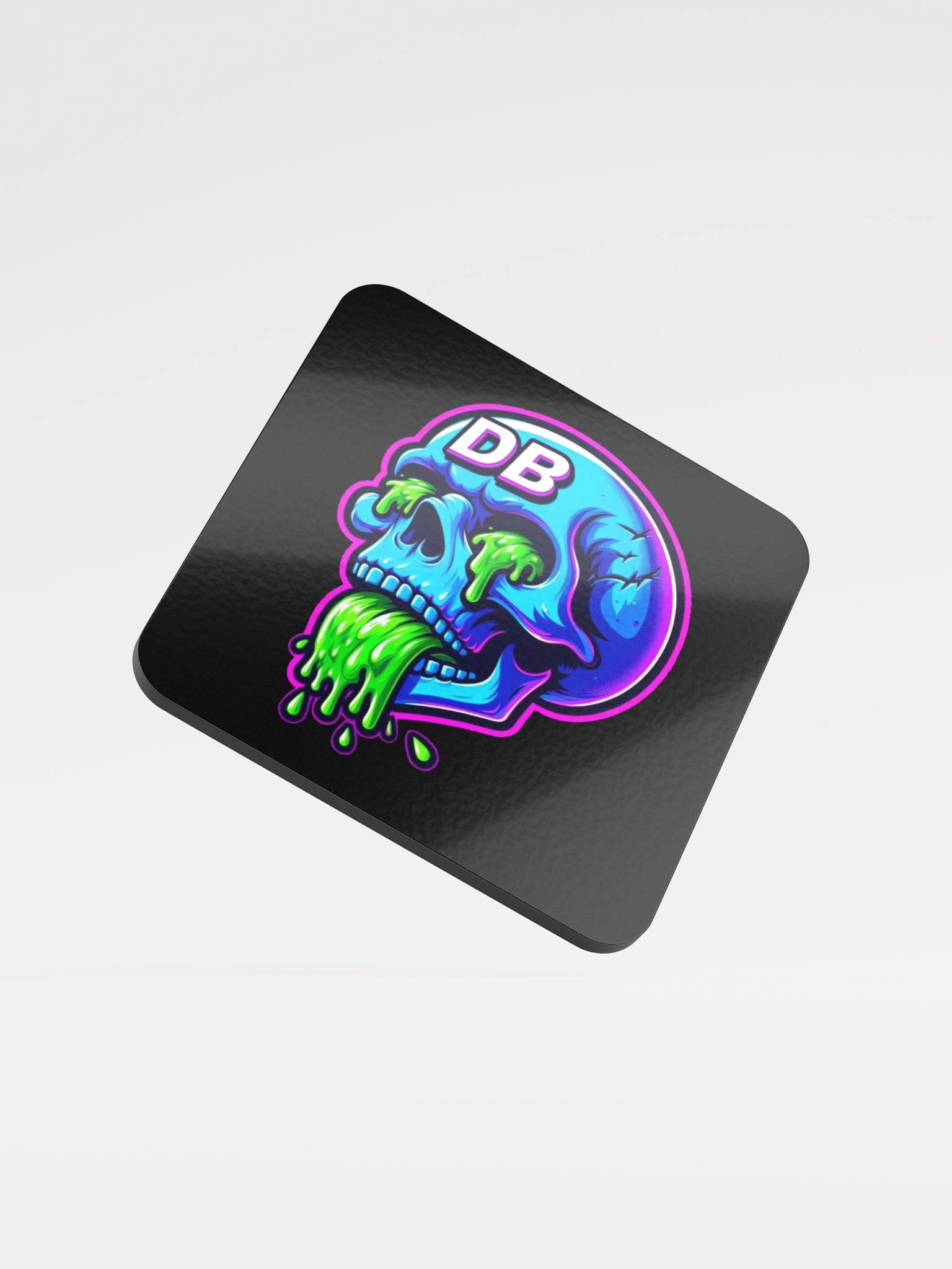 "Sick" Premium Glossed Cork Coaster product image (4)