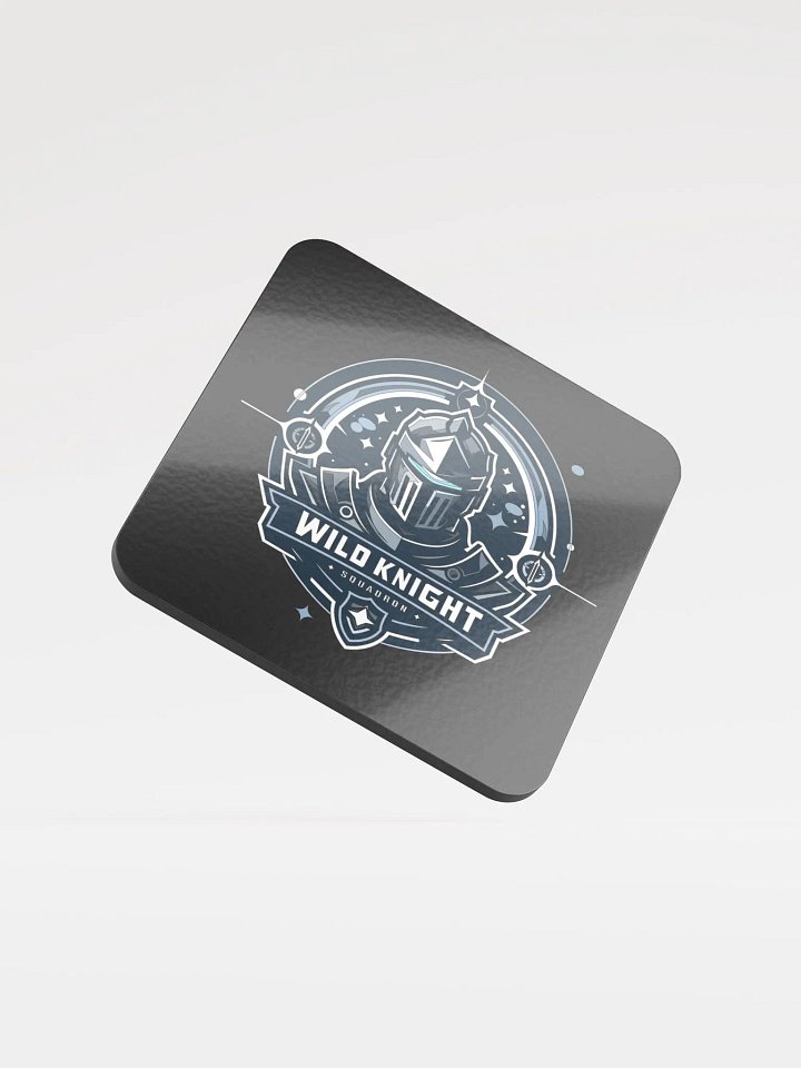 Wild Knight Squadron the Glossed Cork Coaster product image (1)