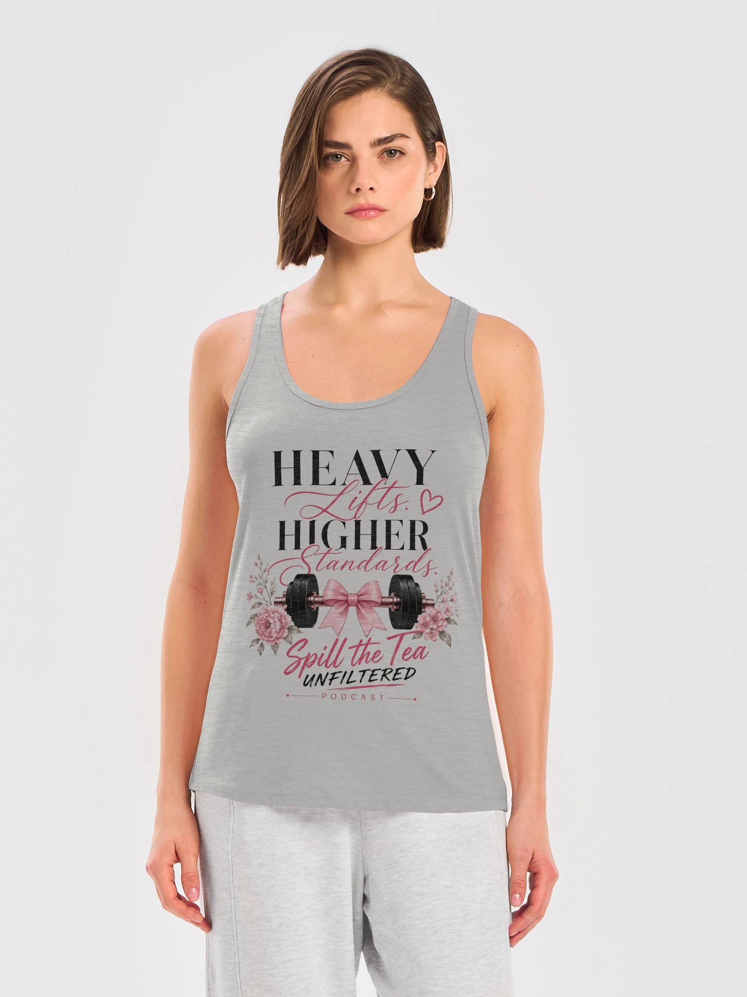 Heavy Lifts Higher Racerback Tank product image (10)