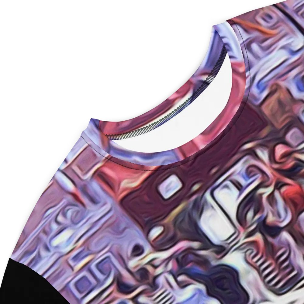 Art Market Spanish Steps Rome 1970s Tshirt Dress product image (4)