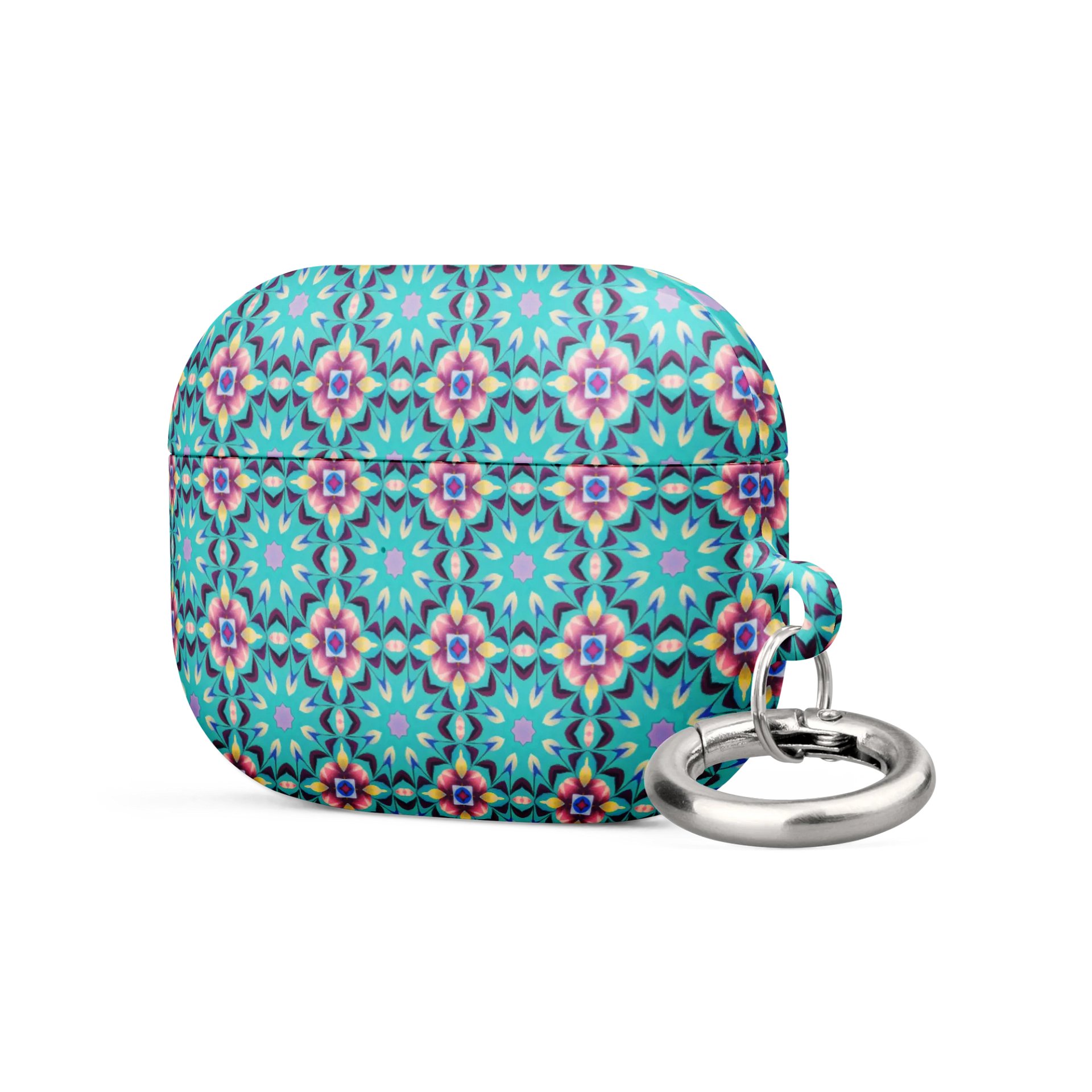 Aqua Geometric Pattern AirPods® Case product image (9)