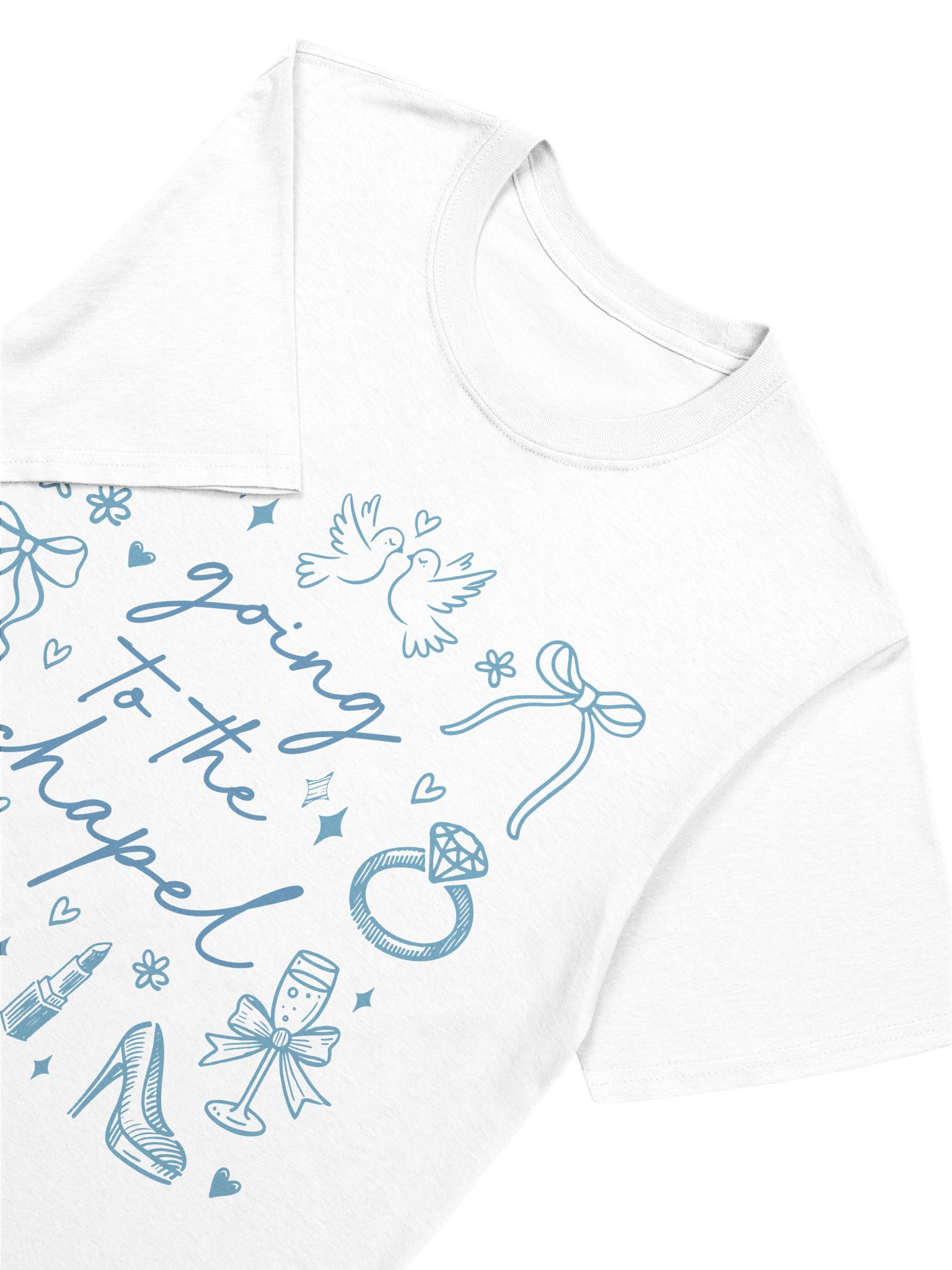 Going to the Chapel Shirt – Wedding Graphic Tee | Bride to Be Shirt, Engagement Gift, Bridal Shower Outfit, Bachelorette Party Tee product image (27)