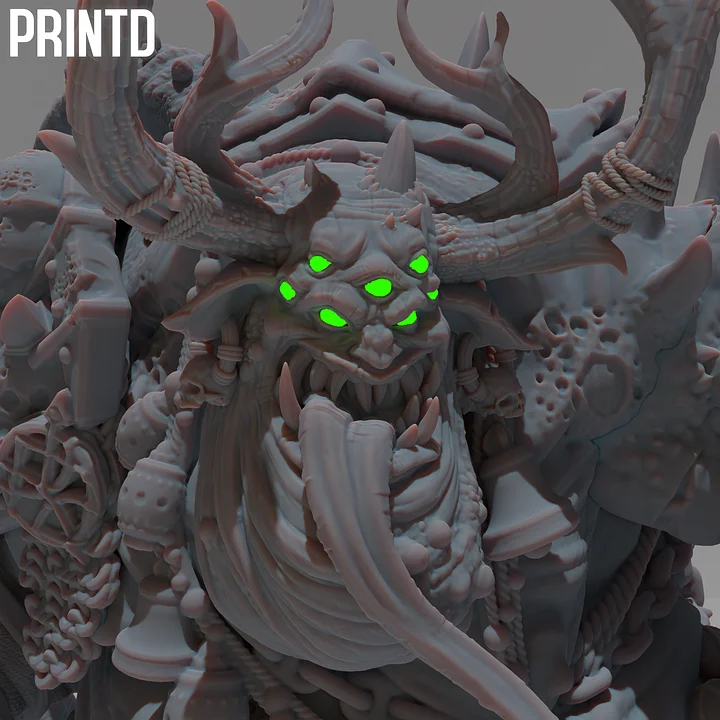 Bozzoth Greater Plague - Demon Resin 3D Printed Model product image (1)