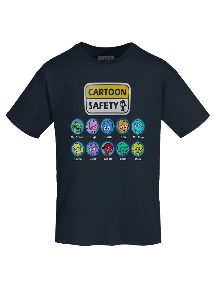 Cartoon Safety - Students and Staff T-Shirt product image (5)