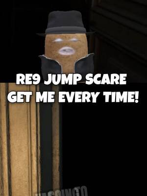 Resident Evil Requiem Jume Scare 🤣 #scary #fail #funny #residientevil #jumpscare #gaming #vtuberclips #survived