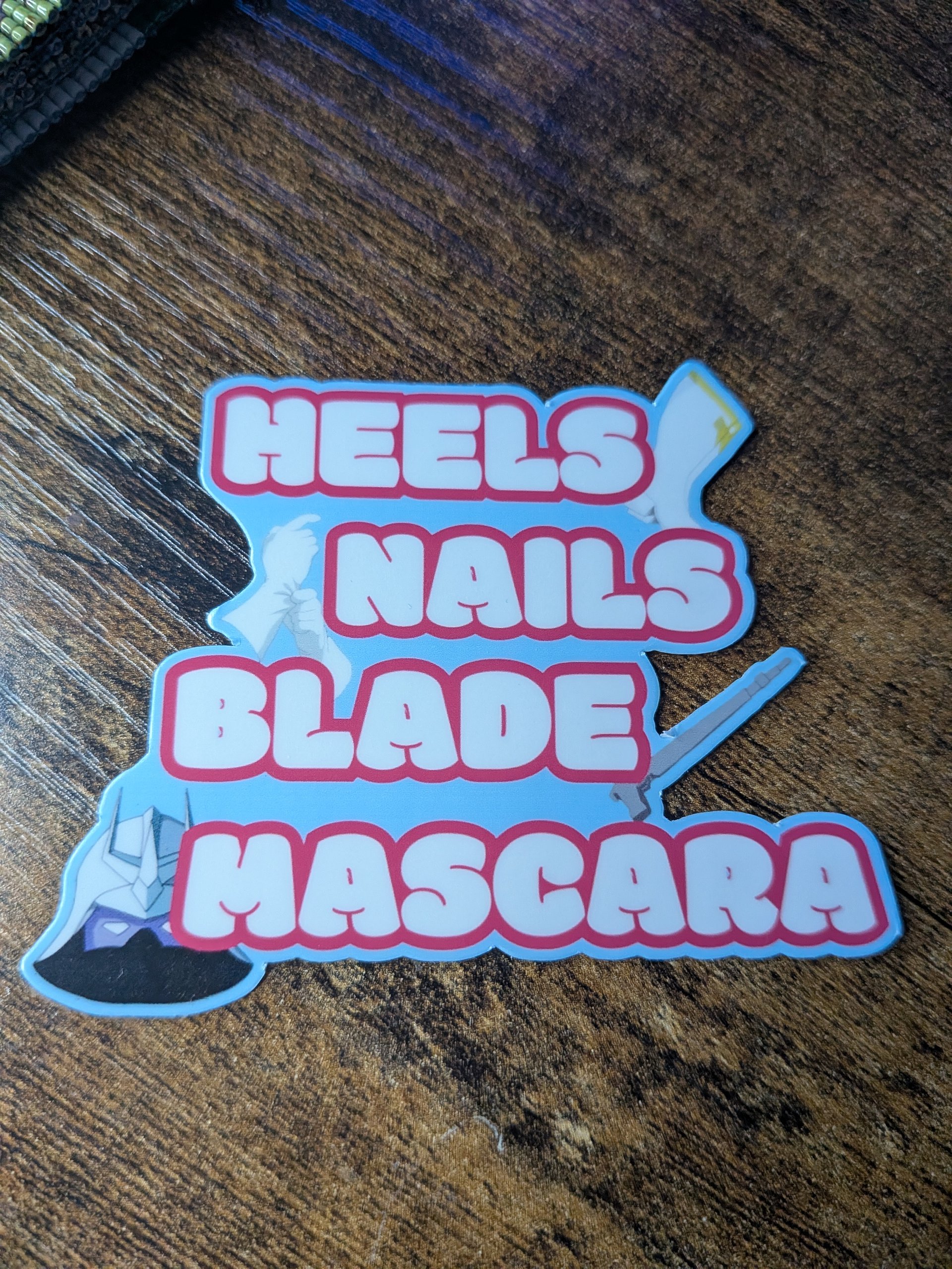 Char Fit Check - Gundam x KPop Demon Hunters Sticker product image (1)
