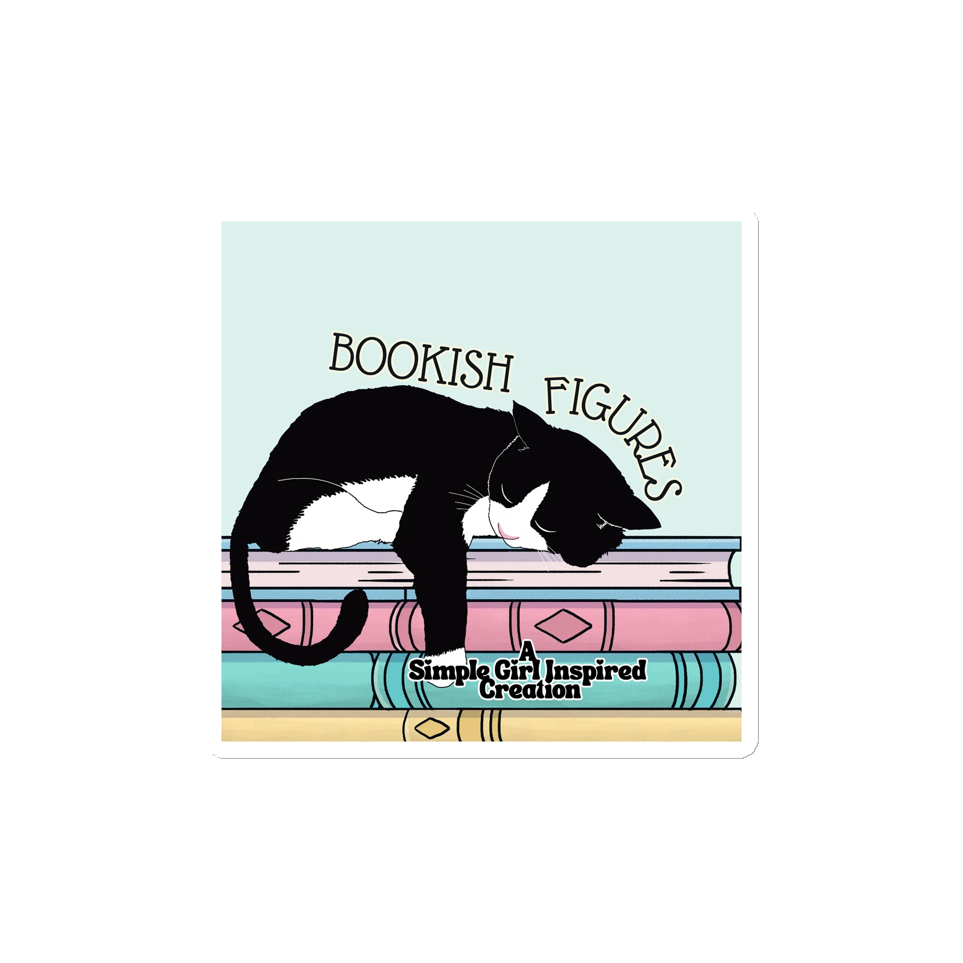 Bookish Figures Magnet product image (1)