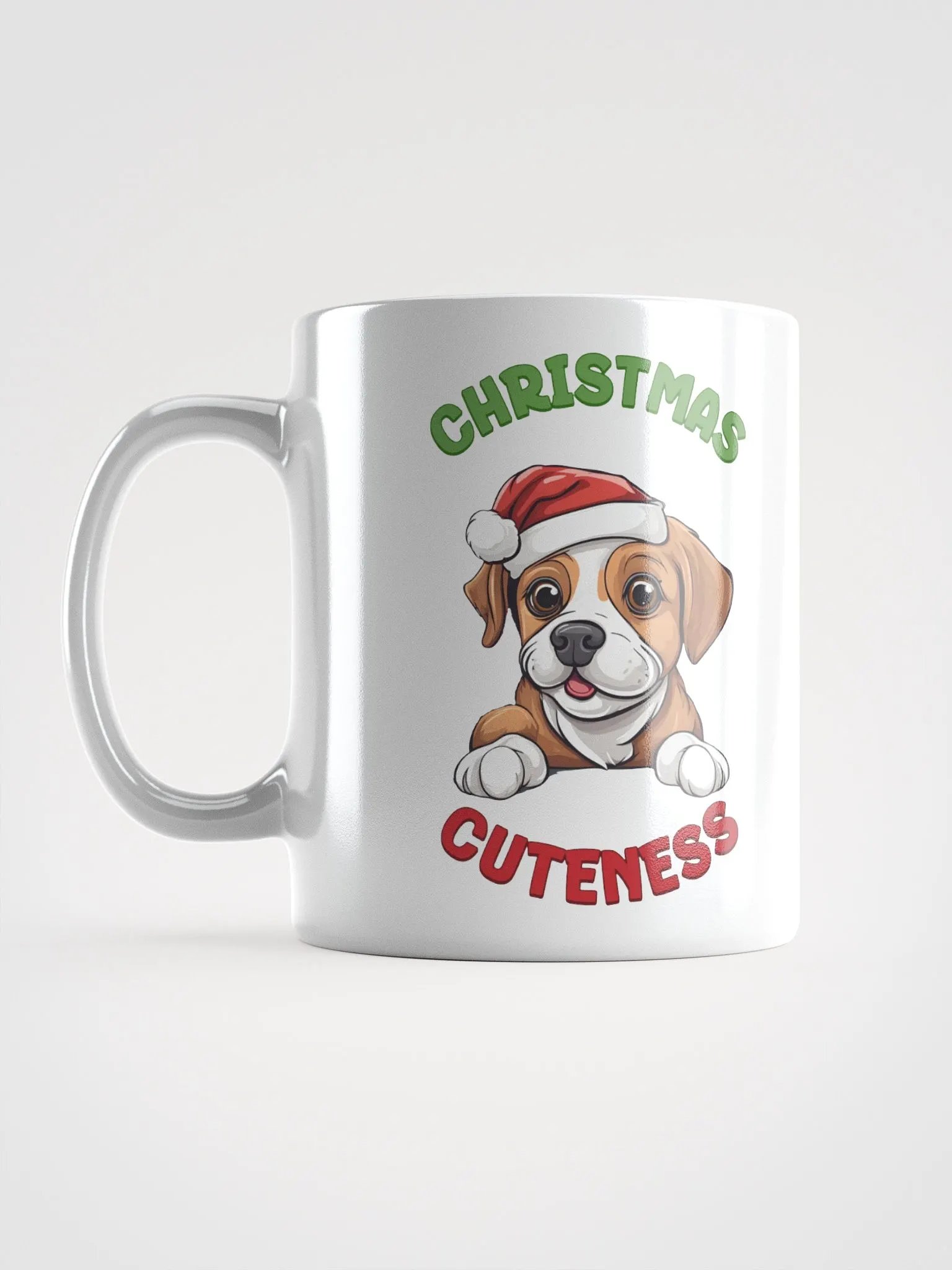 Christmas Cuteness - Dog Lovers White Mug product image (17)