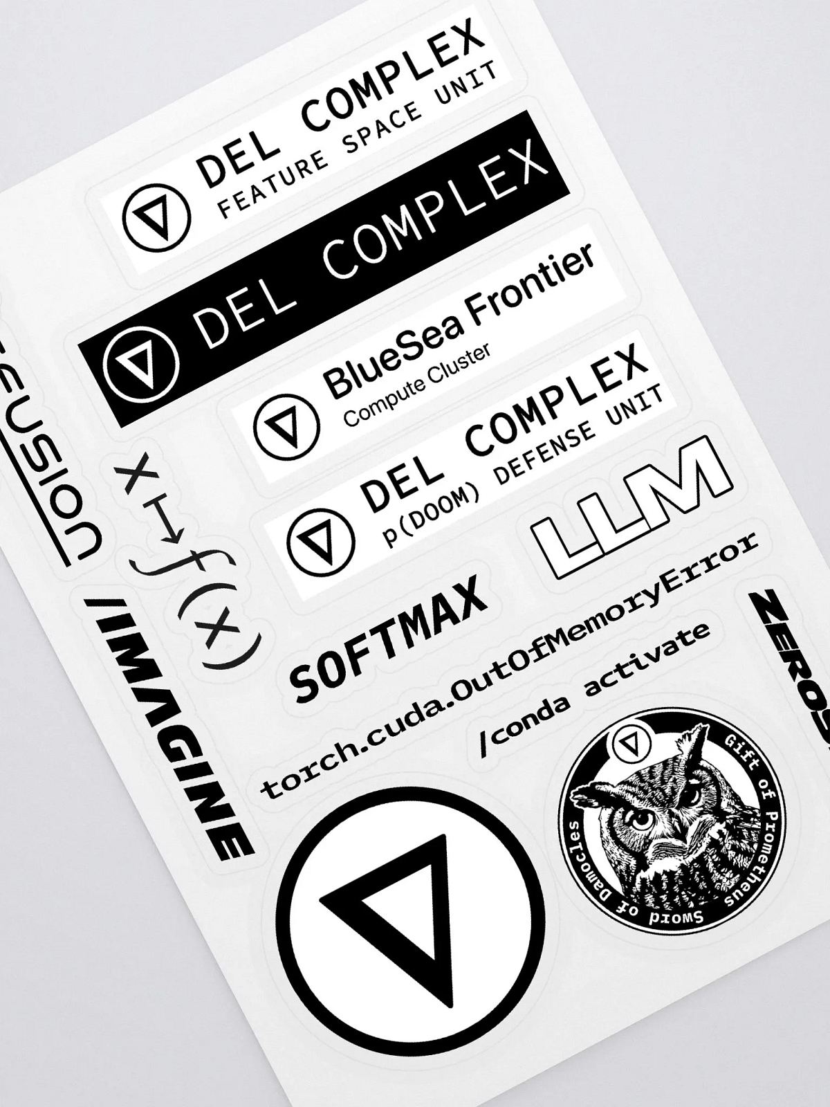 Corporate Identity Stickers | Del Complex Property Office