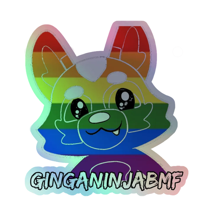 Pride Personified Holo Sticker product image (1)