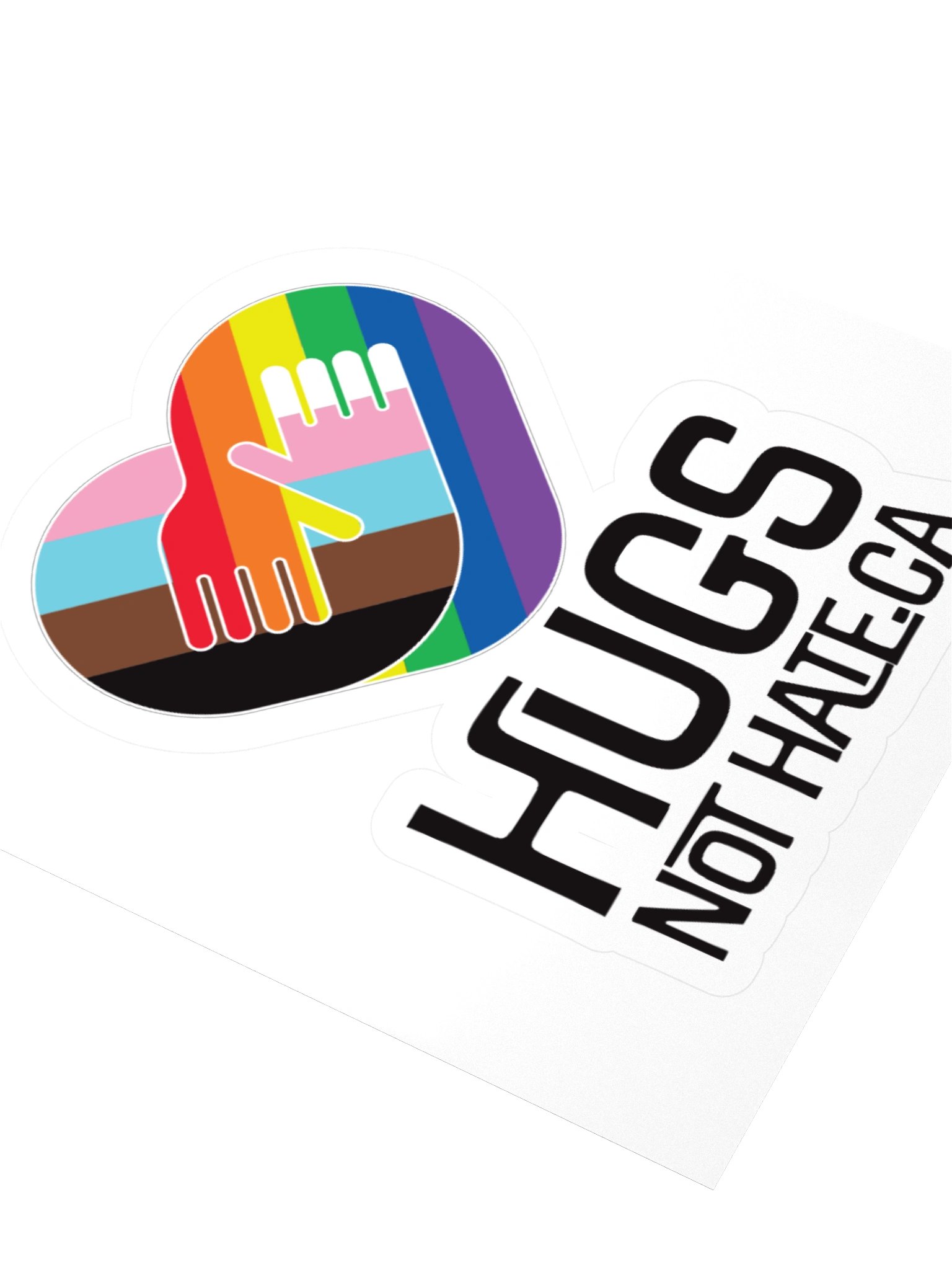 Hugs Not Hate Sticker product image (9)
