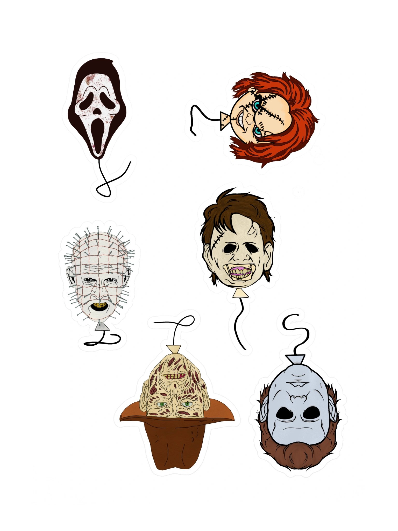 Dead by Daylight Balloon sticker pack product image (3)