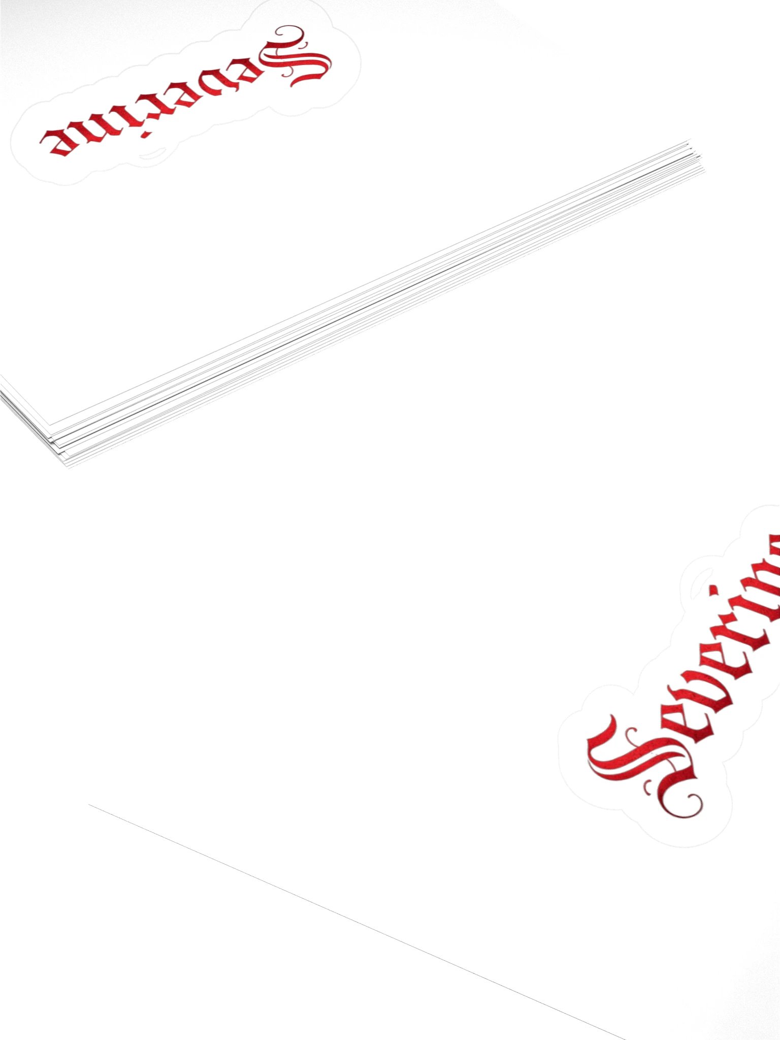 Severine Wordmark Sticker product image (4)