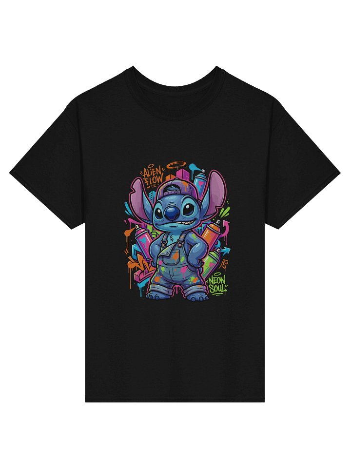 Stitch graffiti t-shirt product image (1)