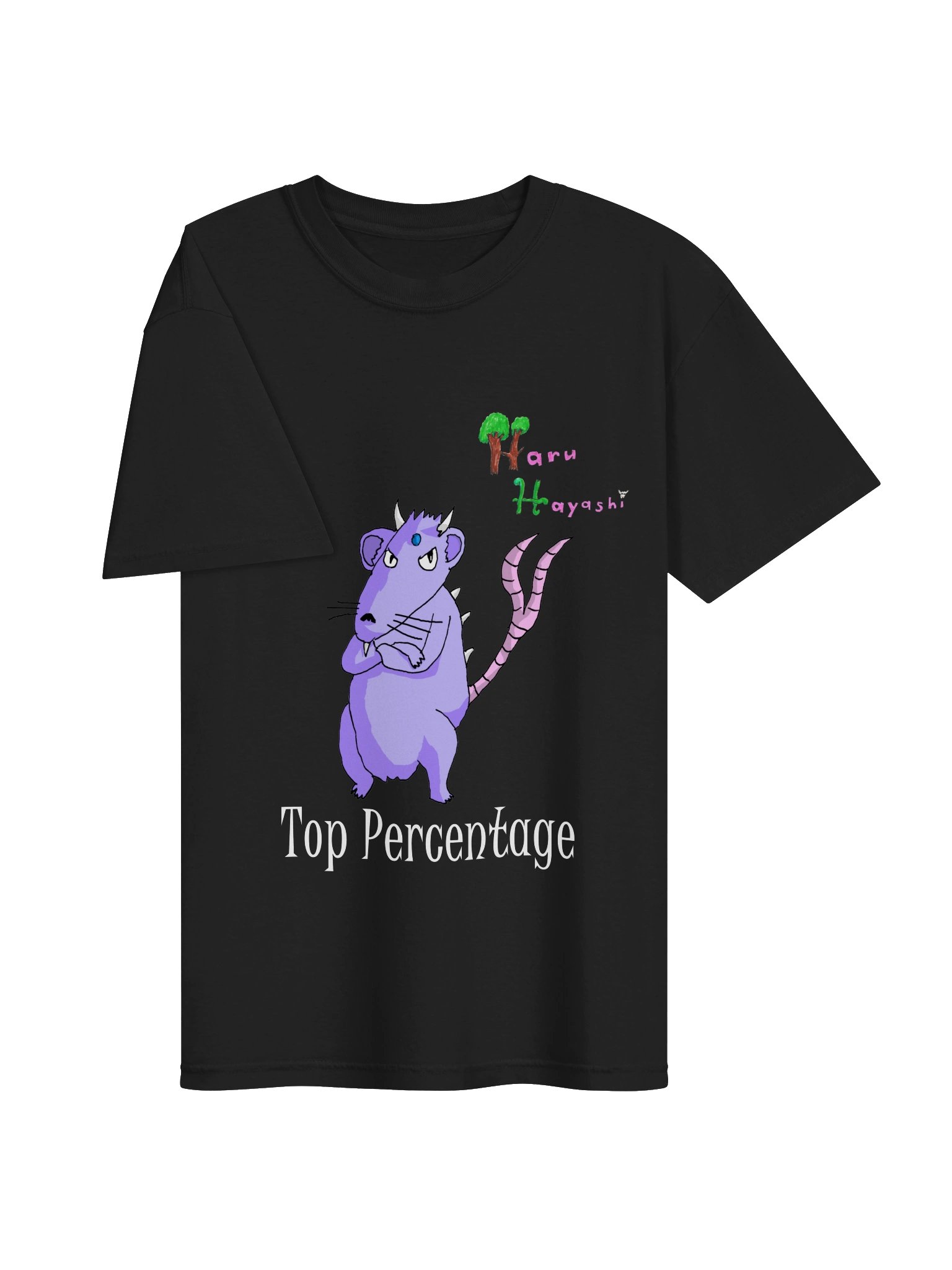 Top Percentage Rat Tee product image (28)