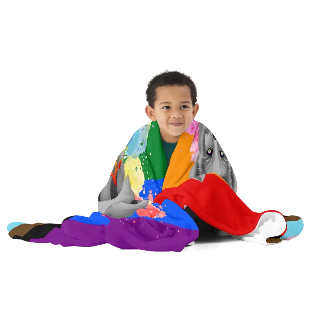 Progress Pride Fox Blanket (2023) product image (12)