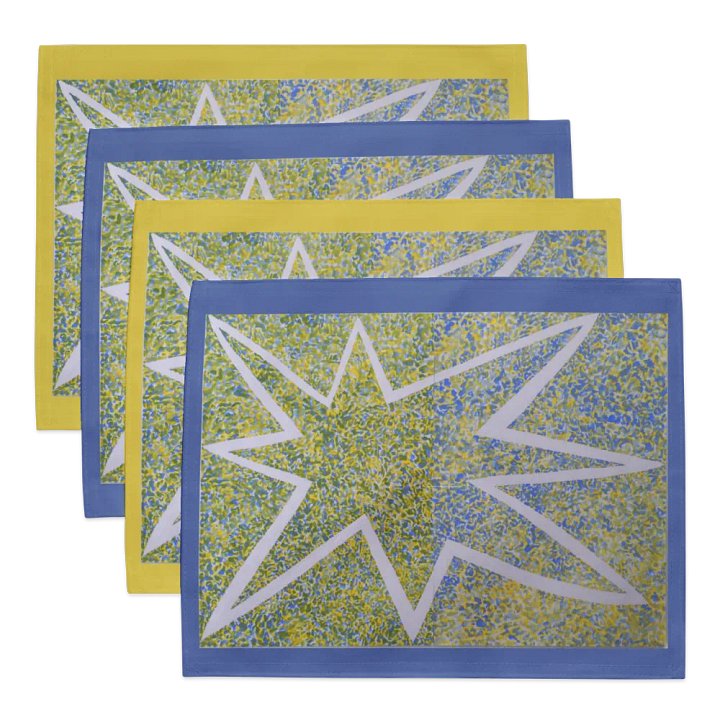 Yellow/Blue Blue/Yellow Placemats product image (1)