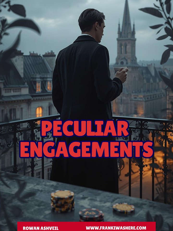 Peculiar Engagements | Rowan Ashveil | FrankiVerse Cafe Mystery Series | Ebook product image (1)
