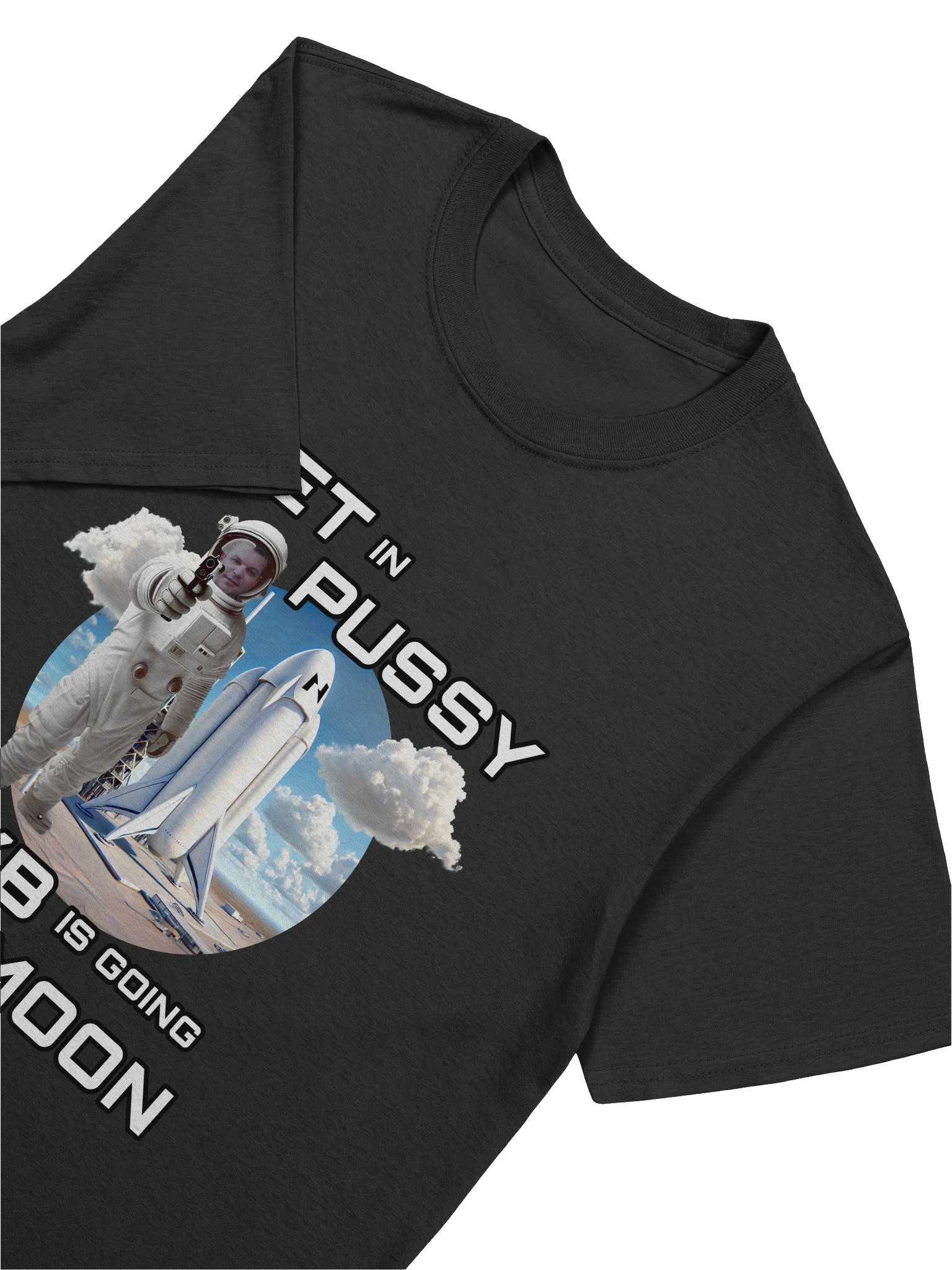 CKB is Going to the Moon T-Shirt Black product image (2)