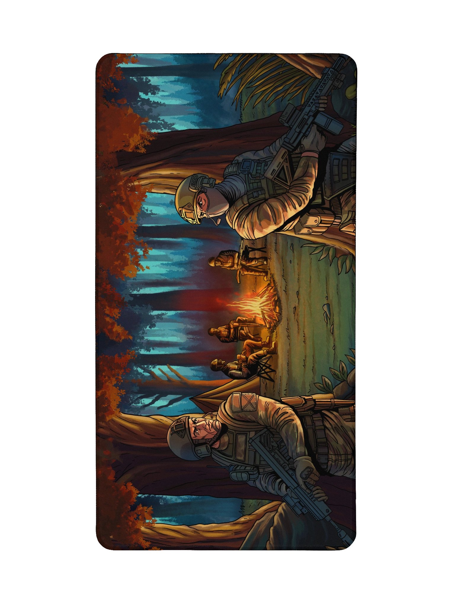 'Forest Ambush' Desk Mat (15.5" x 31.5") product image (2)