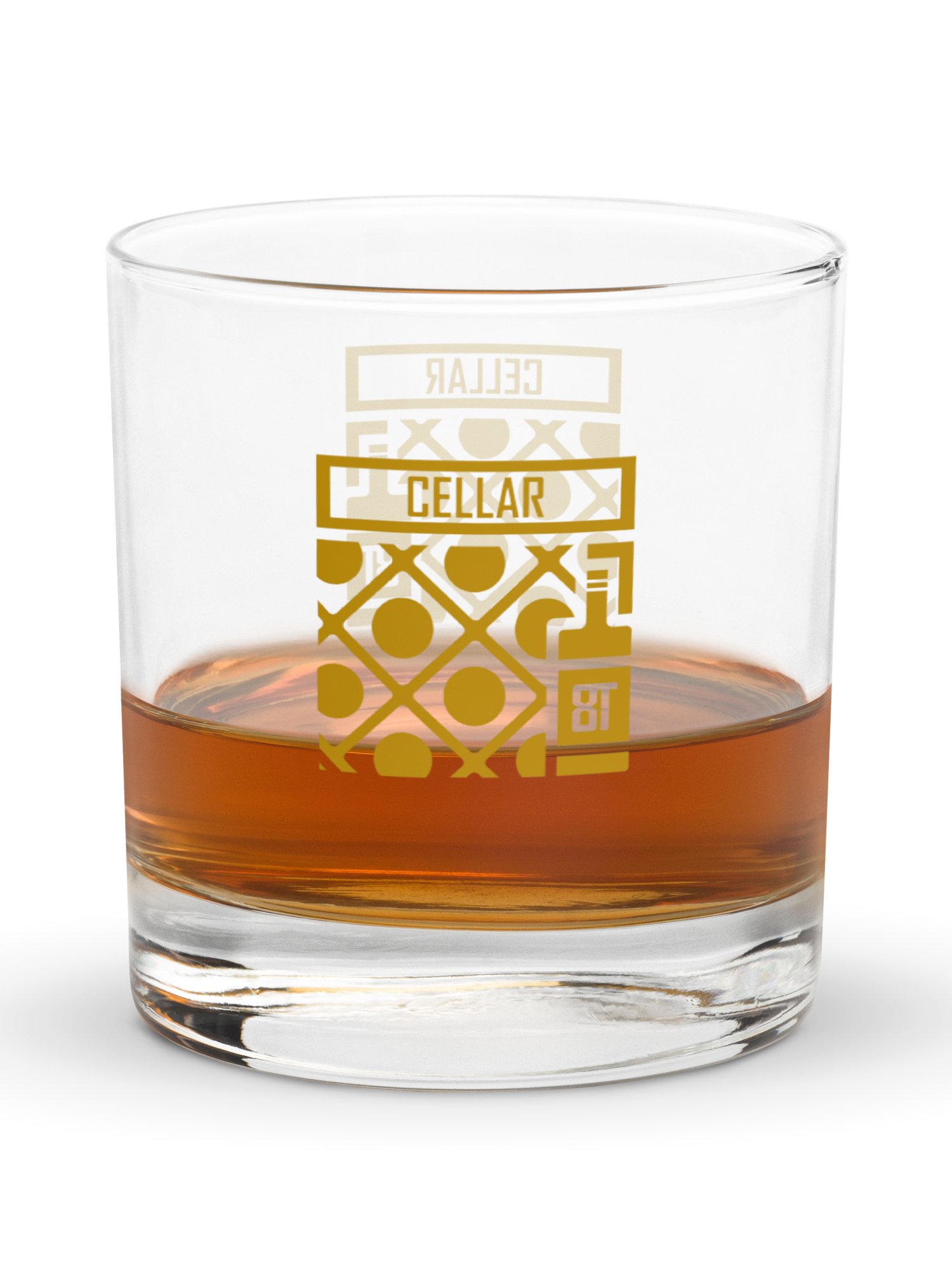 Cellar 8T Whisky - Smoked Honey Gold - Rocks Glass product image (7)
