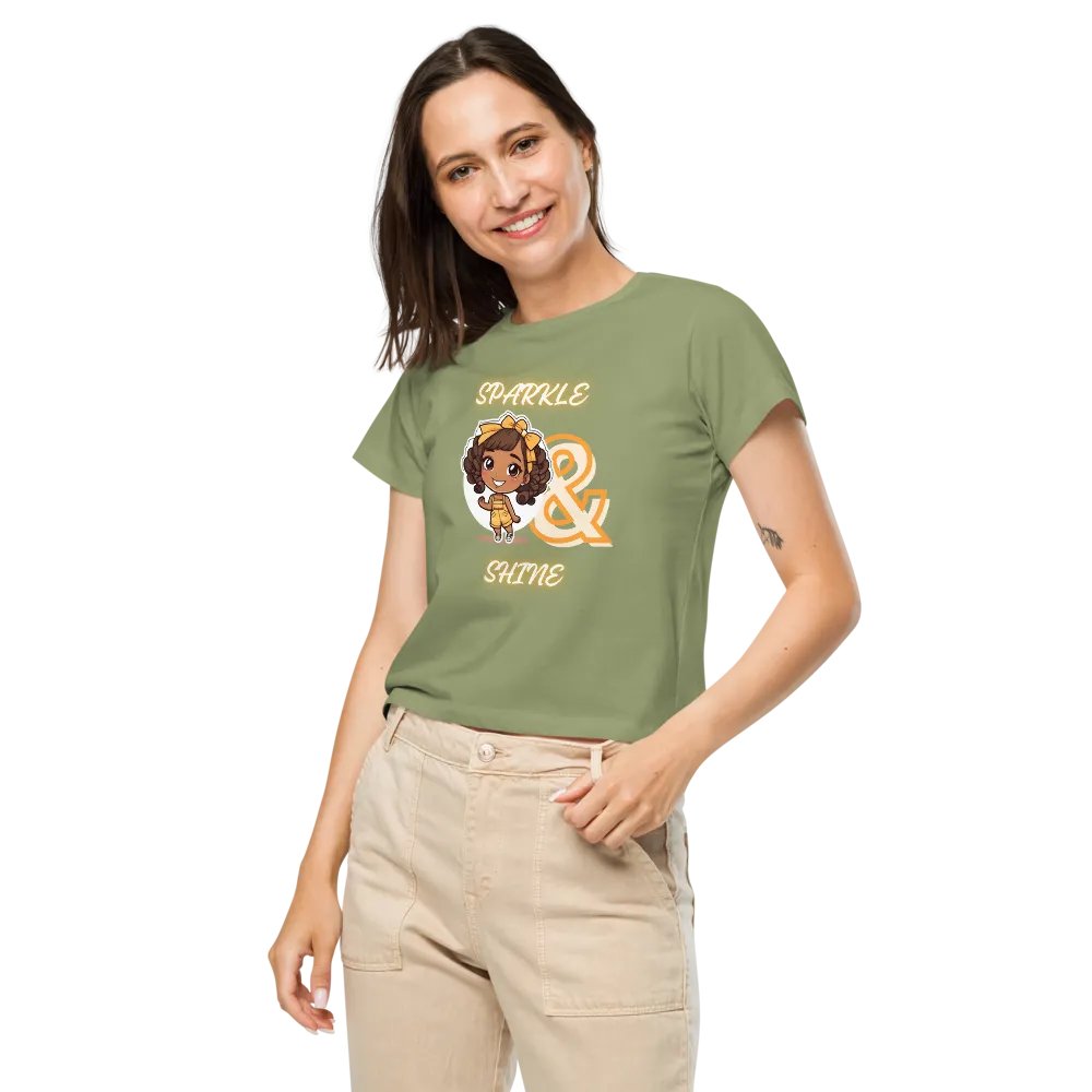 Sparkle & Shine High Waisted Tee product image (8)