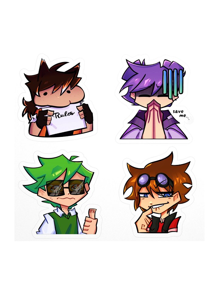 Boys Meme Sticker Pack product image (1)