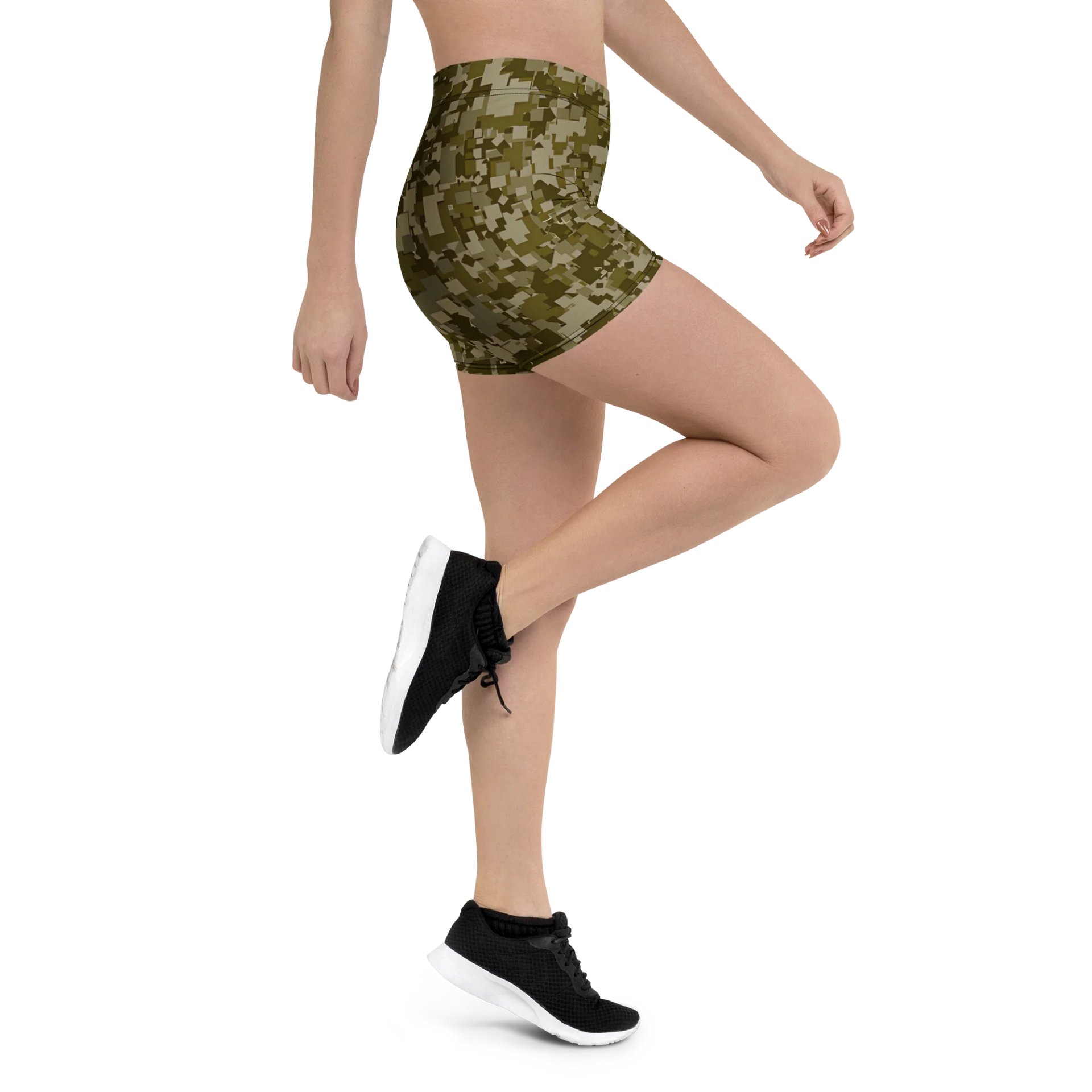 Pixelated Jungle All-Over Shorts product image (4)