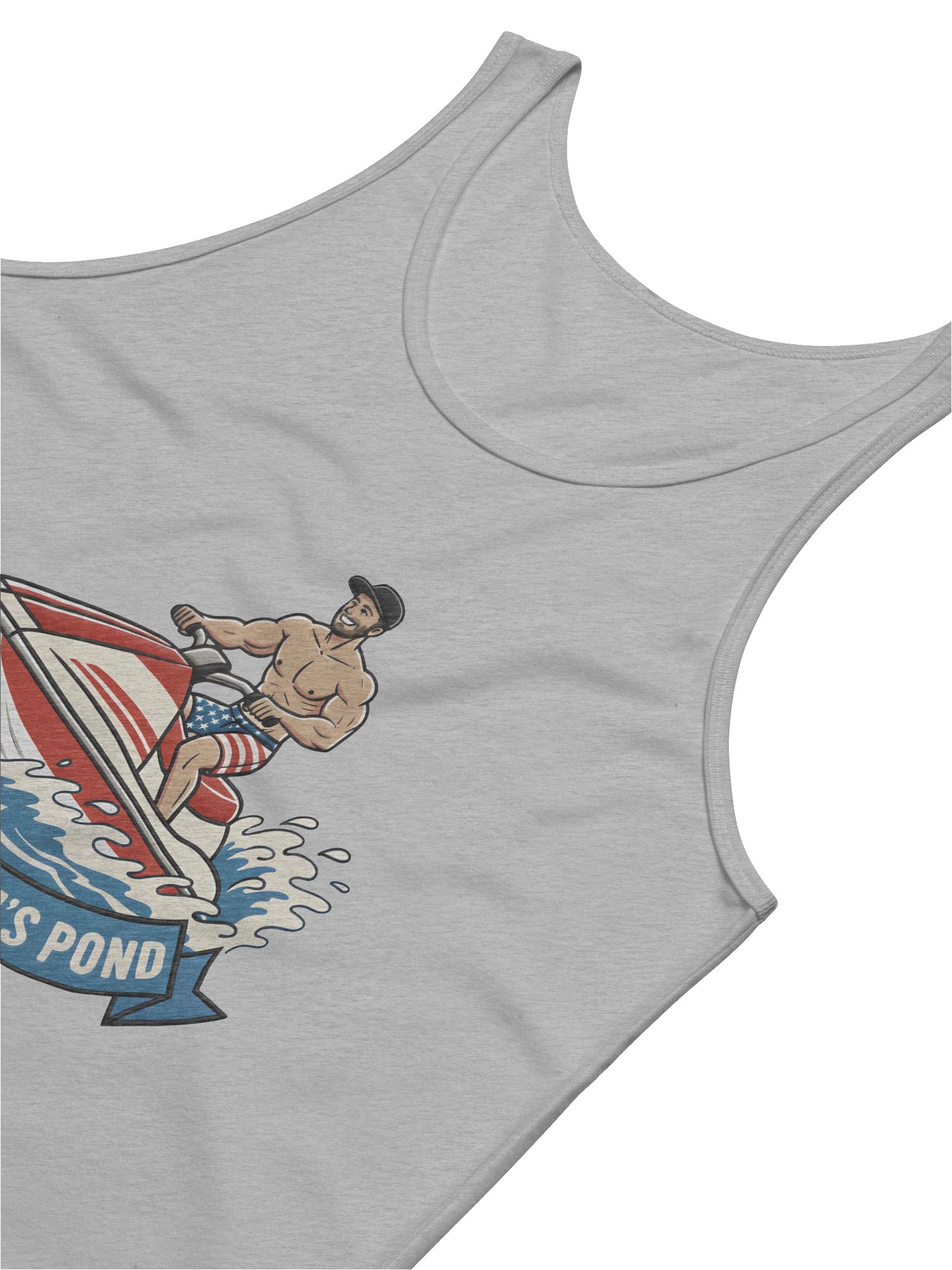 Your Mom's Pond Men's Tank product image (3)