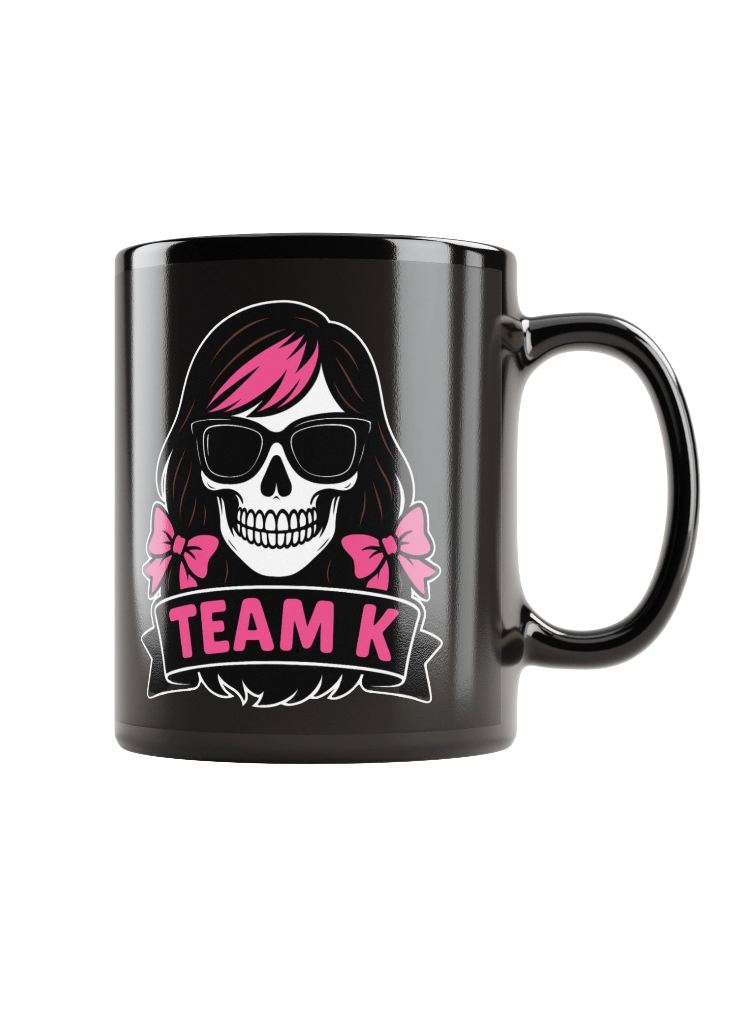 TEAM K (V-6) Black Mug product image (2)