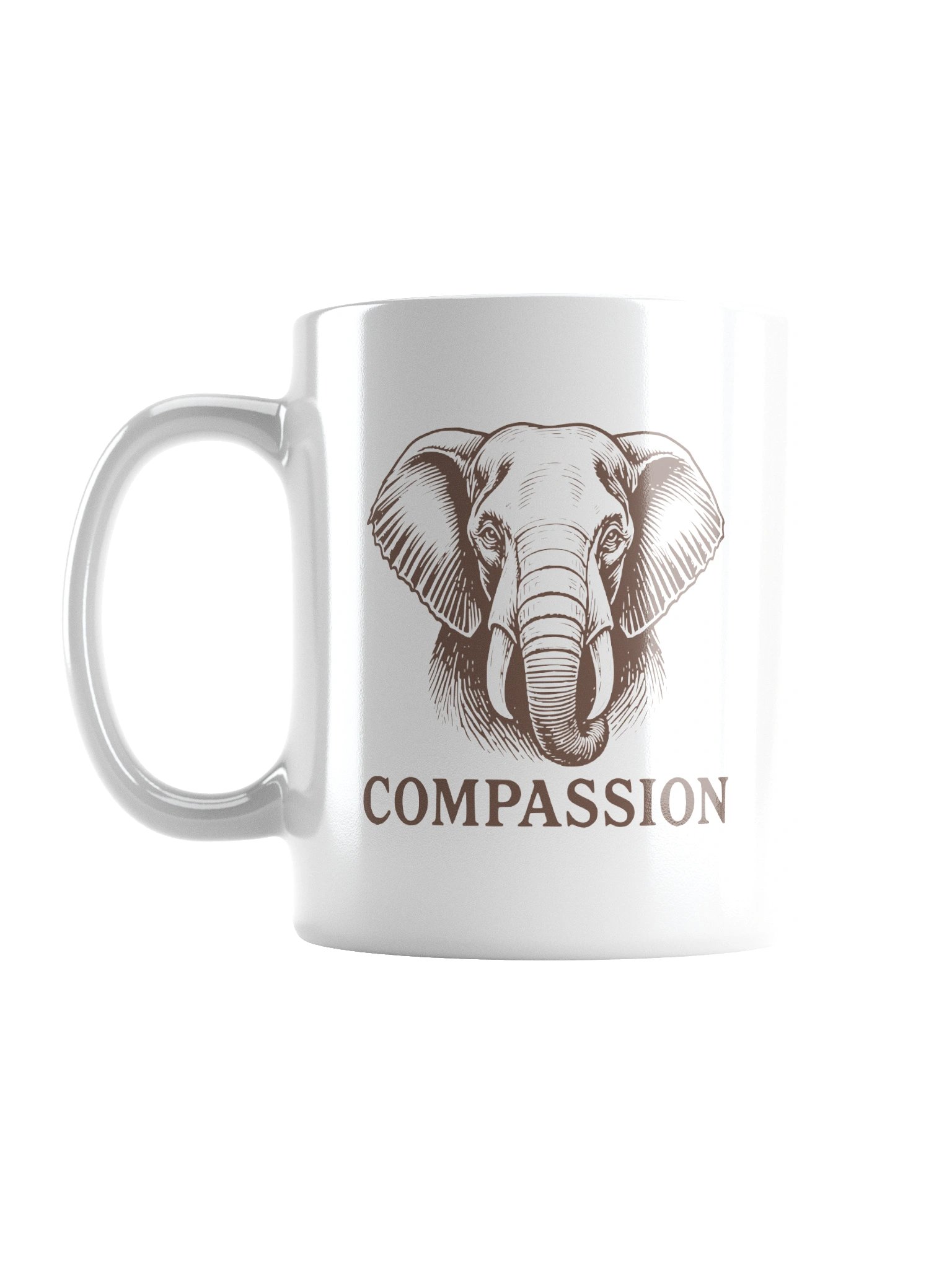 Compassion Elephant Ceramic Mug product image (1)