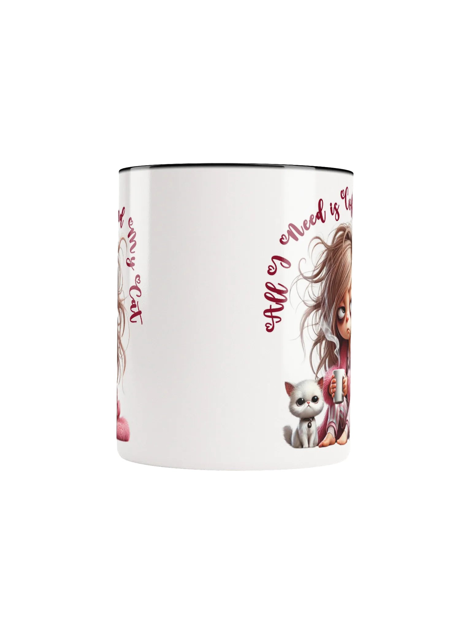 All I Need is Coffee and My Cat Mug product image (64)