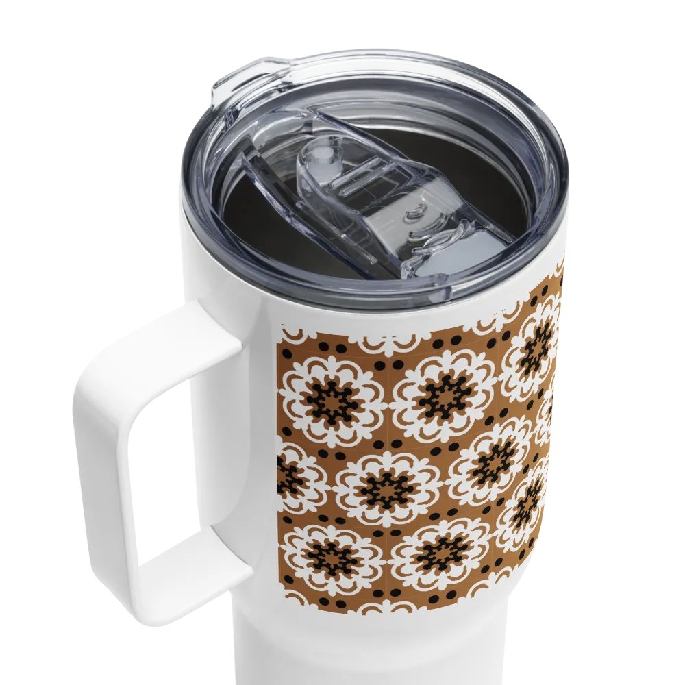 Vintage Floral Symphony 25 oz Travel Mug product image (9)