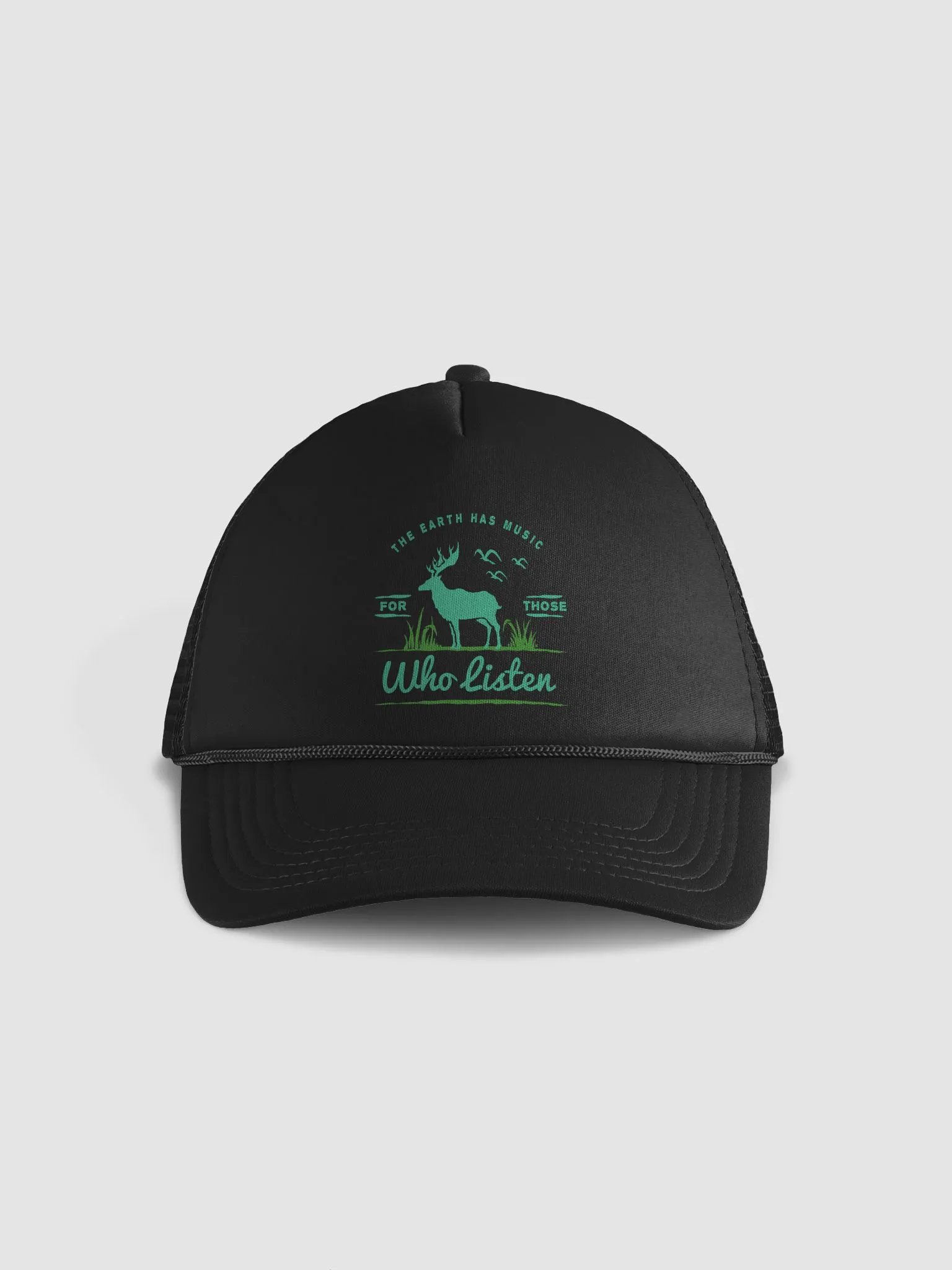 The Earth Has Music – Nature-Inspired Cap for Outdoor Lovers product image (1)