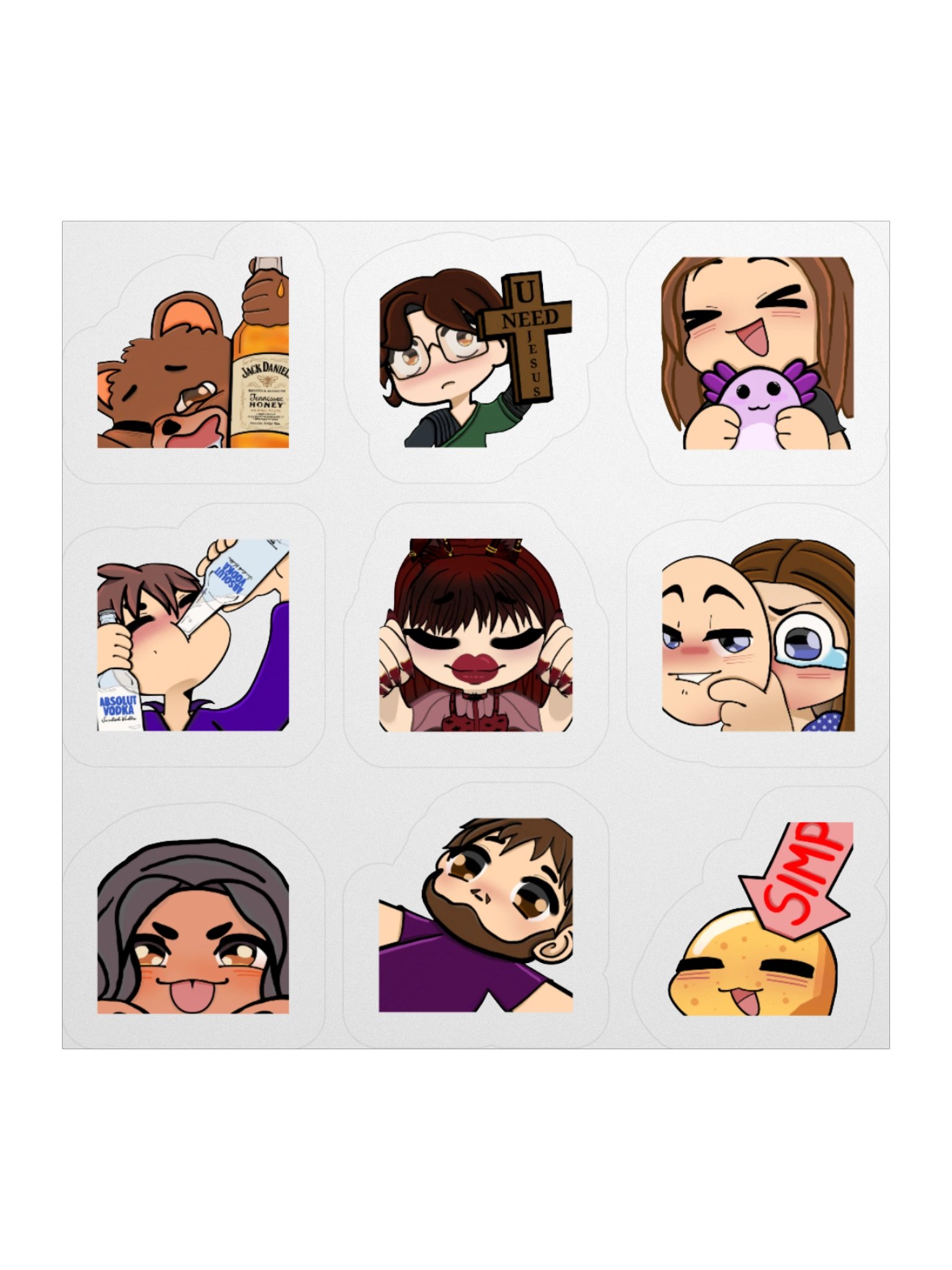 MysticCrew Stickers product image (3)